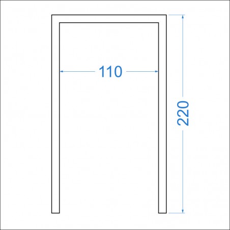 Obwiedzenie drzwi NMC WD2 kit