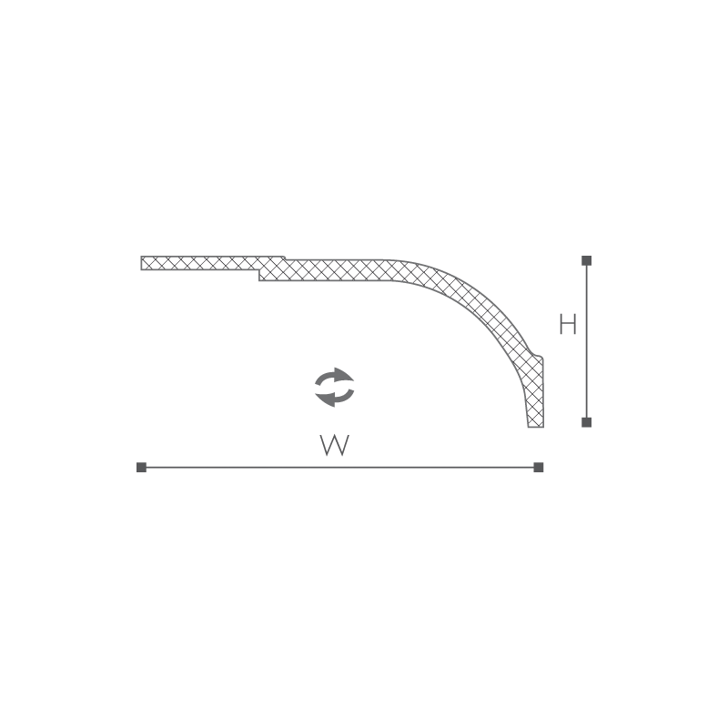 Listwa przysufitowa NMC WT22