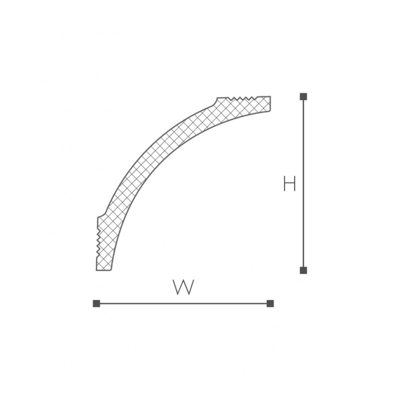 Listwa przysufitowa NMC B8