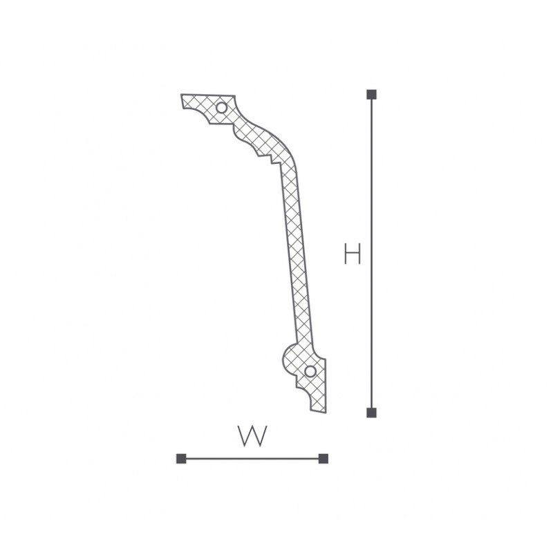 Listwa przysufitowa Z11