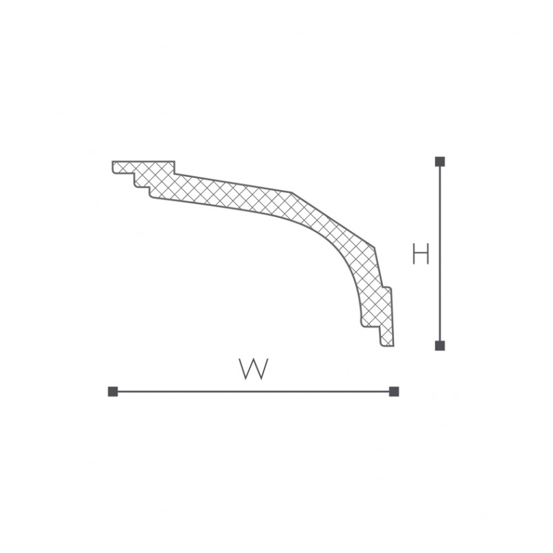 Listwa przysufitowa Z17